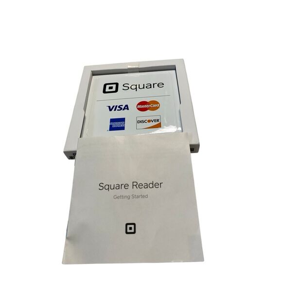Square Reader Magstripe Credit Card Reader Open Box White Mobile POS Unit - Picture 4 of 7